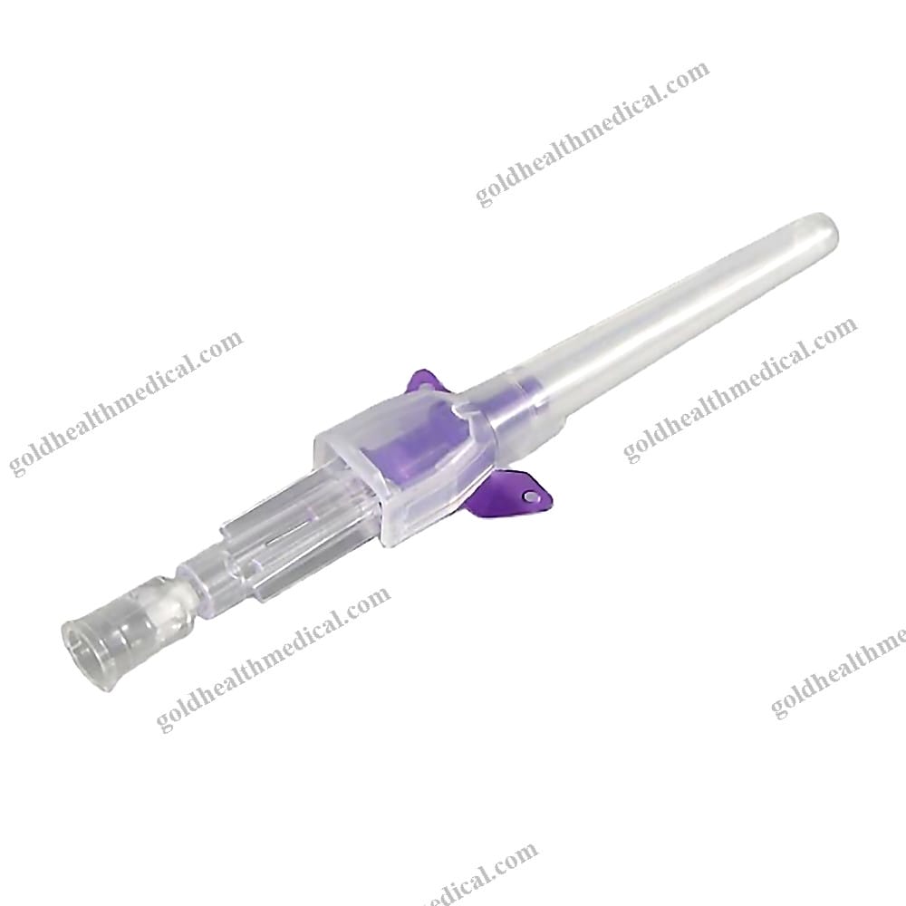 CE ISO Certified Single Use IV Cannula with Injection Port and Wing Arter