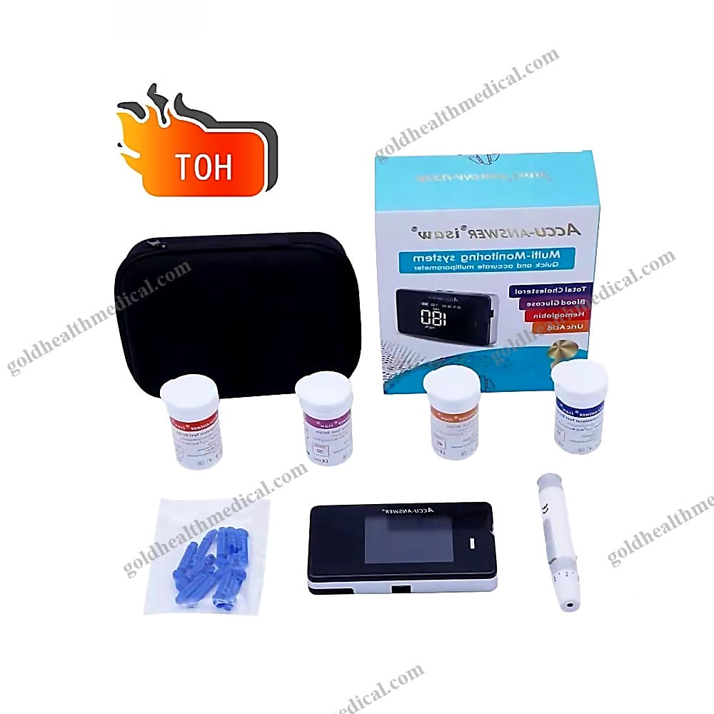 4in1 MultiFunction Health Monitoring Meter Test Kit