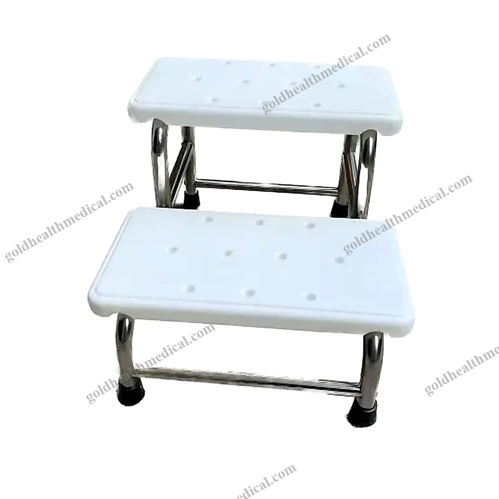 Hortable Stainless Steel Foot Stool for Operating Room Use