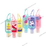 Custom Logo Hydroalcoholic Hand Sanitizer Gel with Carrying Ornament