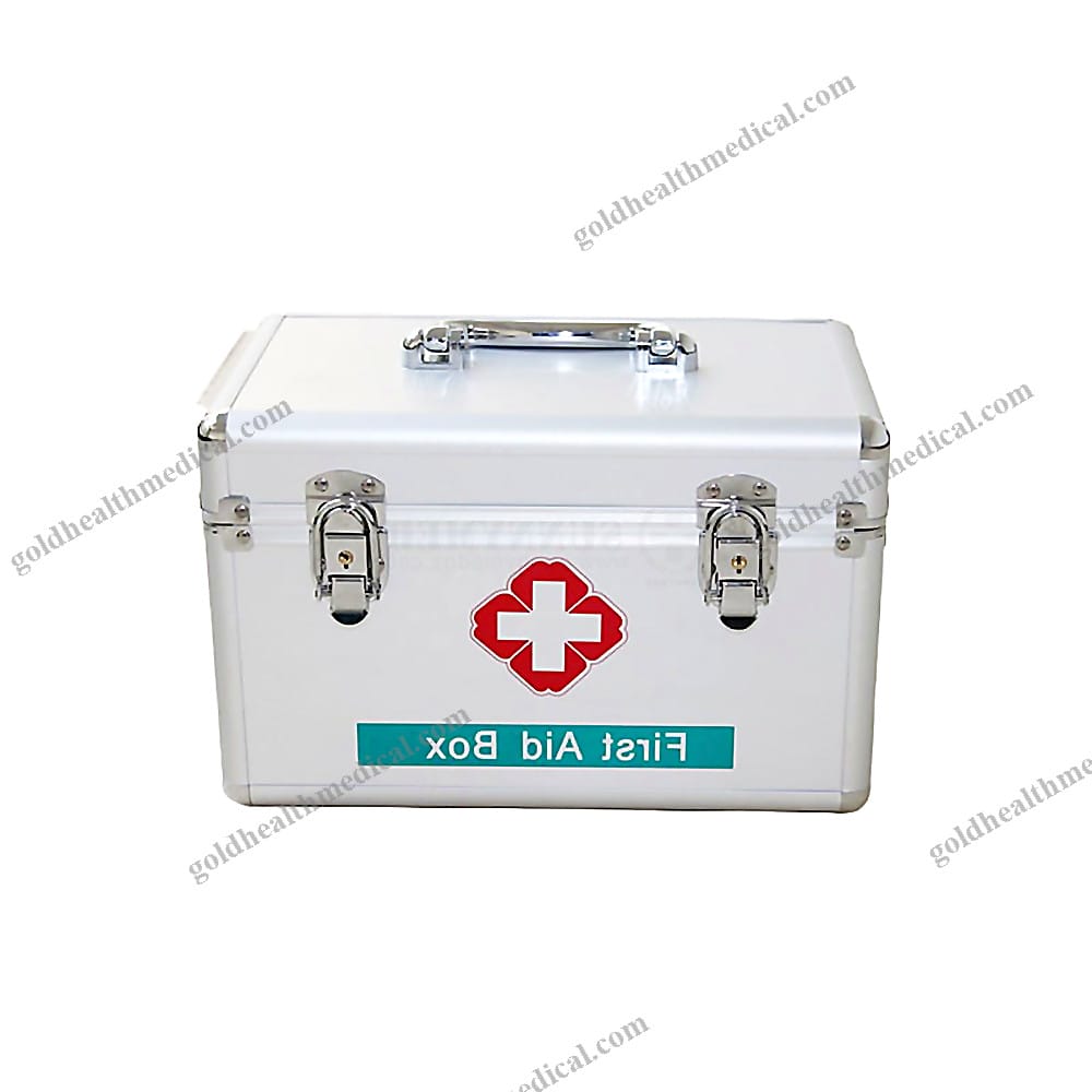 SyK0026 Portable Waterproof Alloy First Aid Kit with Supplies