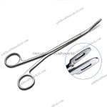 Curved IUD Removal Forceps for Gynecology Surgery