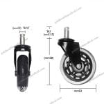 HighQuality Rubber Casters for Doctor Chairs