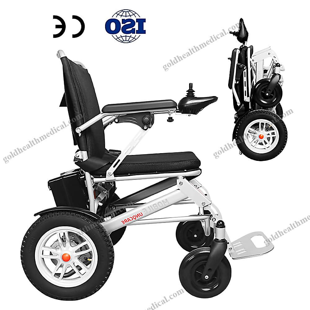 MultiRoad Lightweight Electric Wheelchair with Pneumatic Tyres