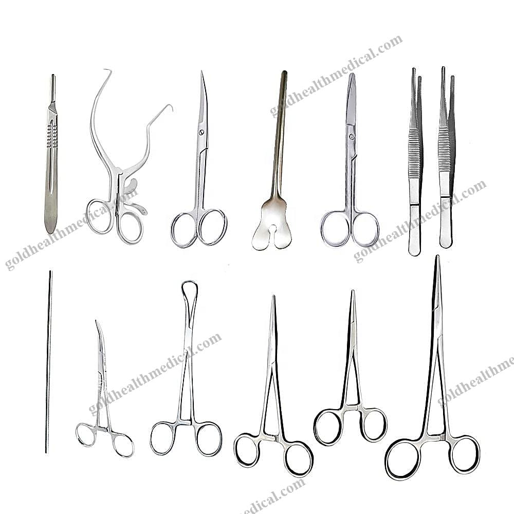 Stainless Steel Surgical Kit for Clinics