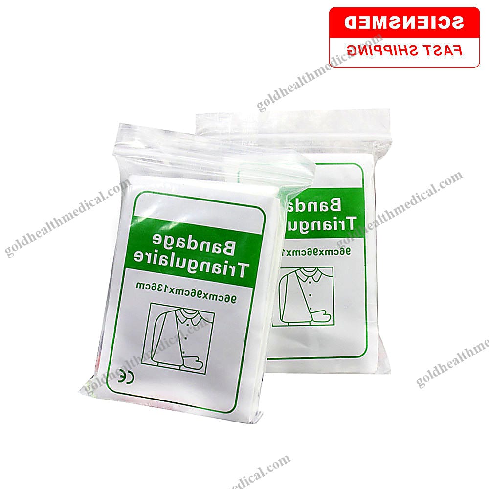Triangular NonWoven Medical Bandage for Wound Care