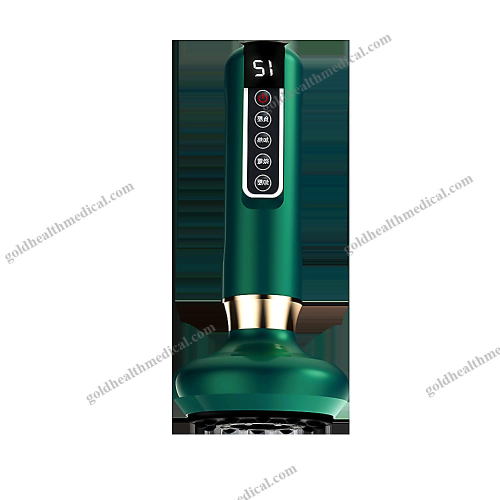 Portable Stainless Steel Gua Sha Heating Massager