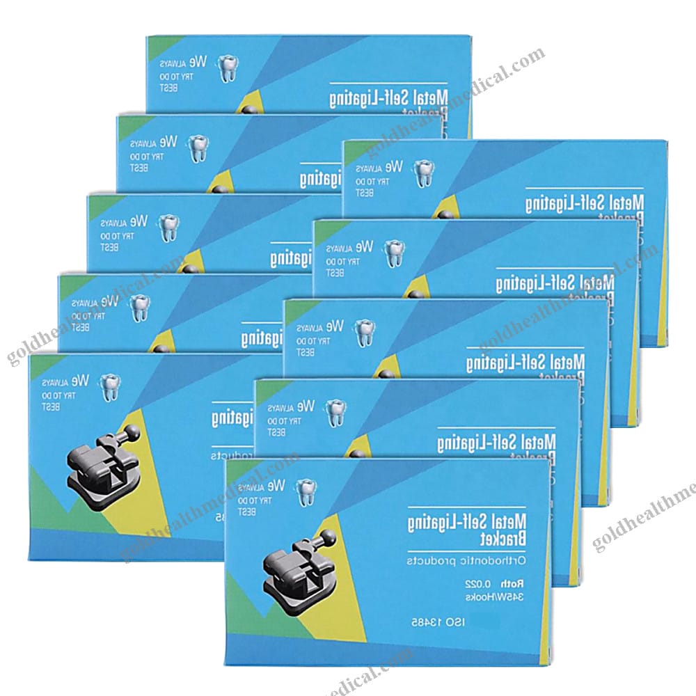 Roth 022 MBT SelfLigating Brackets Set