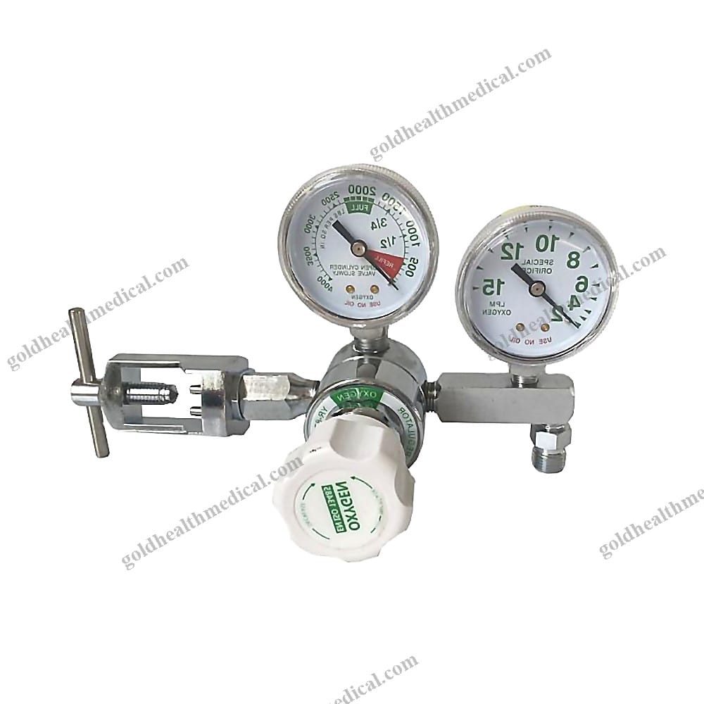 CGA870 YokeStyle Oxygen Regulator for Large Tanks