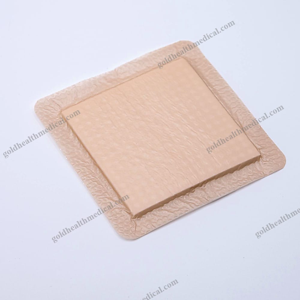 Sacrum Foam Dressing Silicone Border Absorbent Pressure Pads
