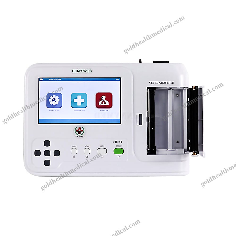 Micro Handheld Digital Spirometer for Pulmonary Function Analysis