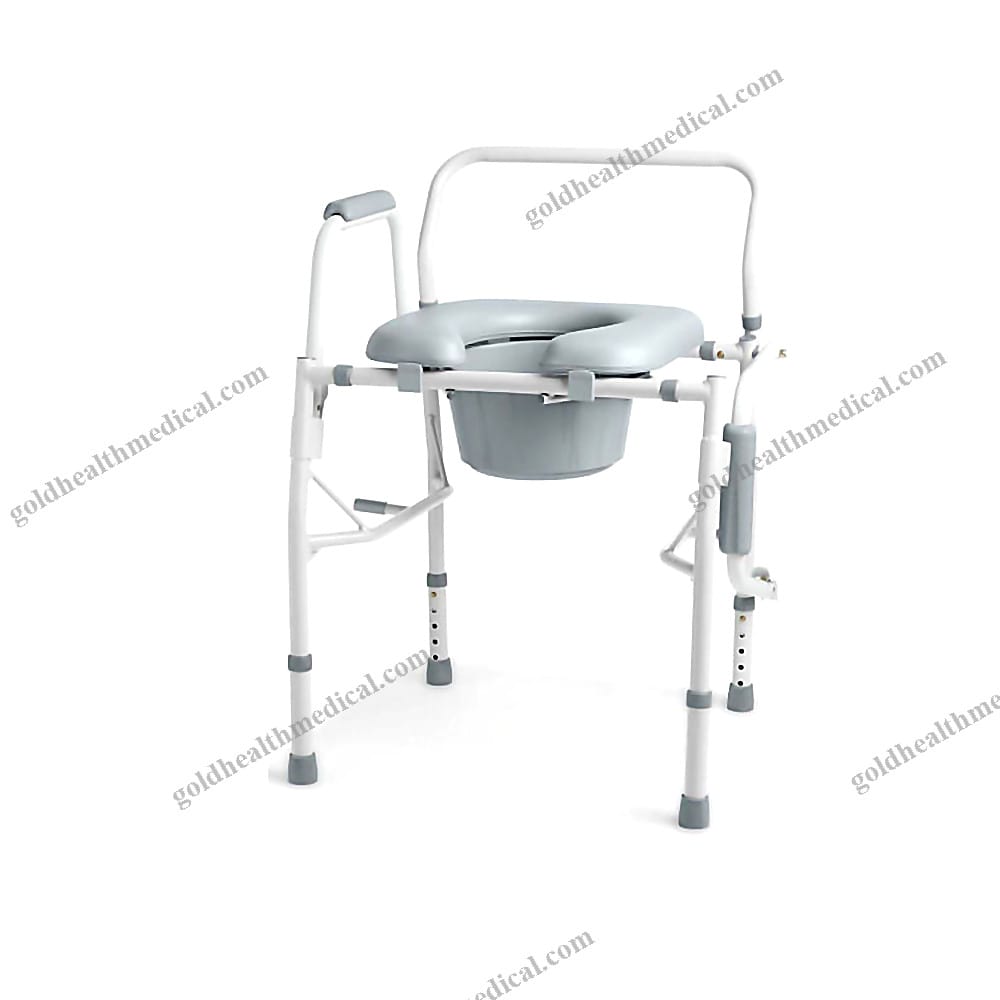 Bliss Medical 350 Lbs Capacity Steel Commode Chair with