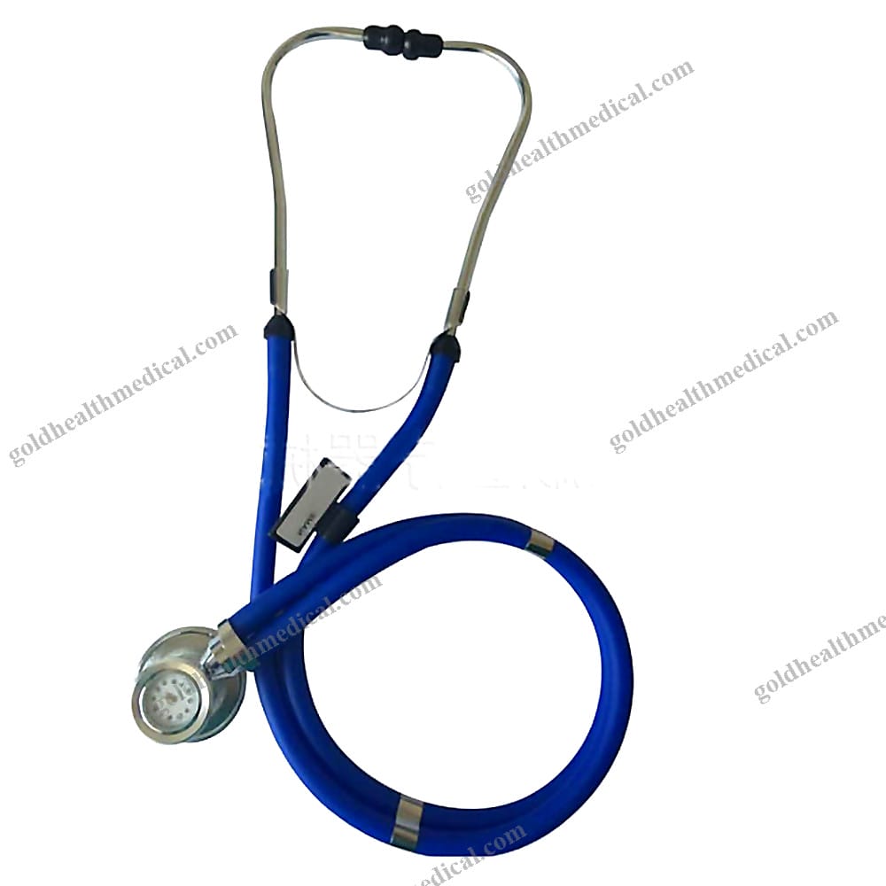 Dual Tube Clock Stethoscope Sphygmomanometer