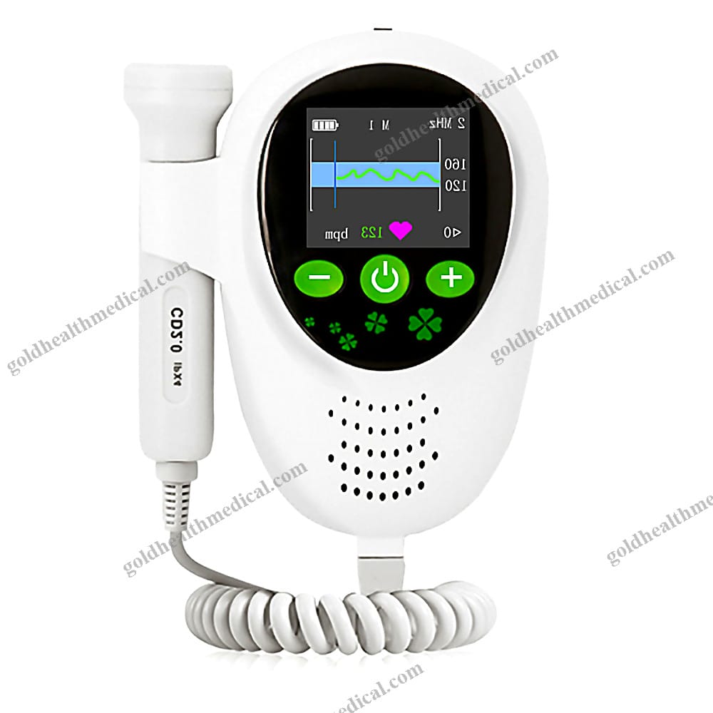 Doppler Fetal Monitor Baby Heart Rate Detector for Pregnant Women