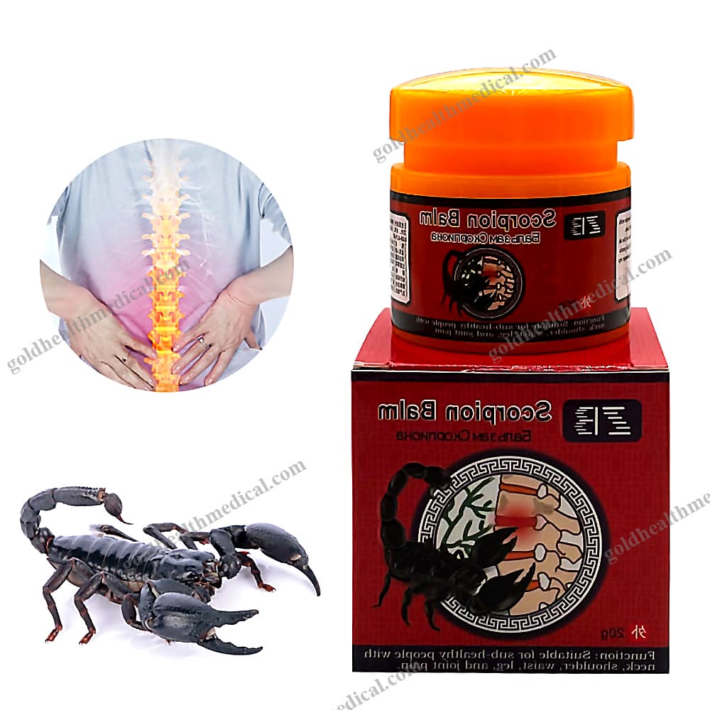 ZB Scorpion Ointment Muscle Pain Headache Relief