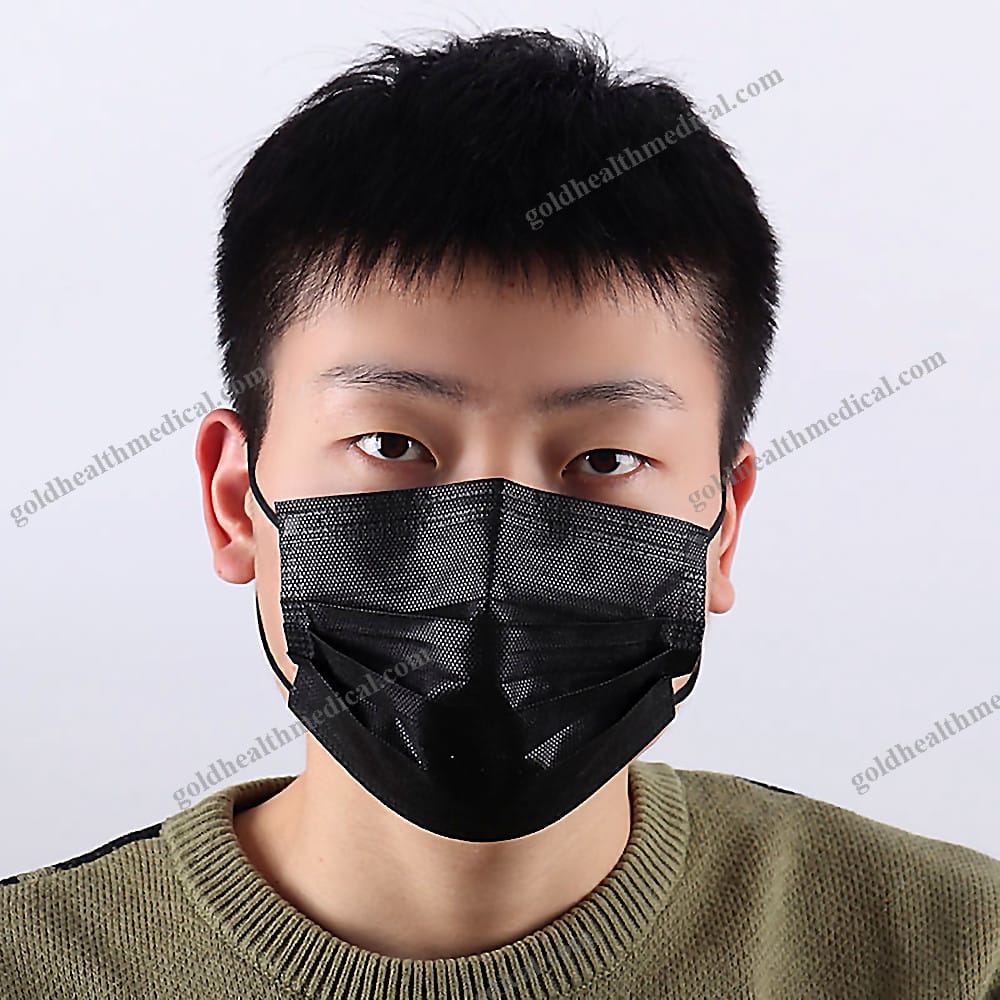 Black 3Ply Surgical Face Mask