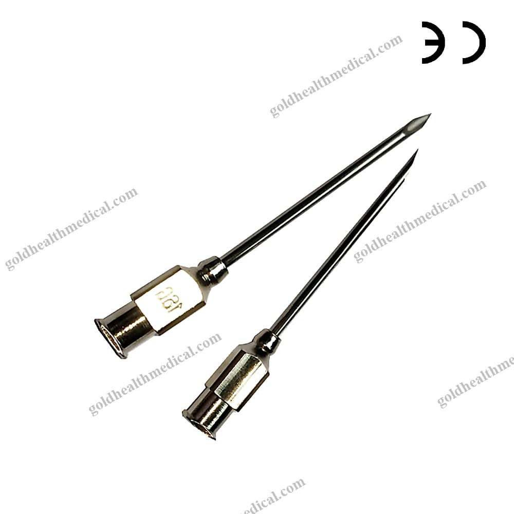 Veterinary Vaccination Needles 16g Reusable Luer Slip