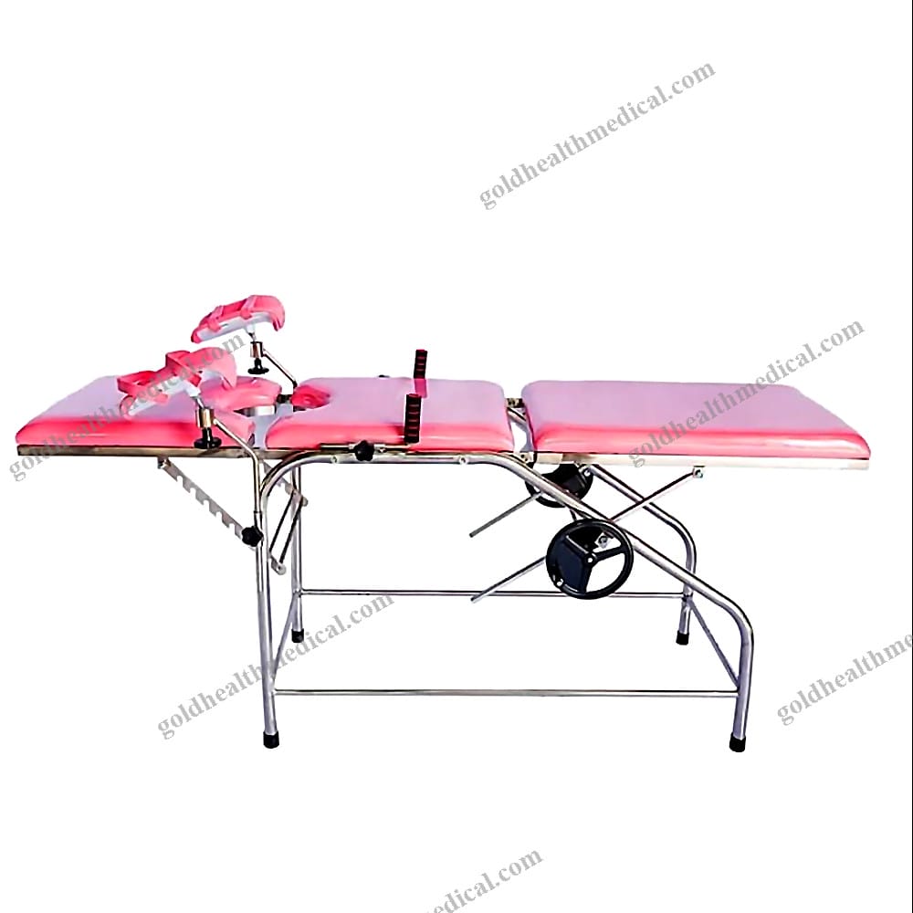 Stainless Steel Gynecological Examination and Surgery Table