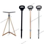 Adjustable Aluminum Folding Crutch Stool