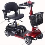 Foldable 48V 12AH Lithium Battery Mobility Sco