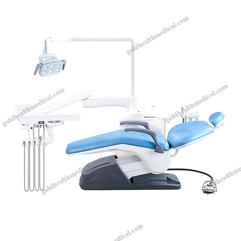 Suntem HighQuality Dental Chair Unit with Optional Colors and Real Leather