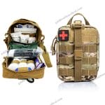 Tactical Emergency First Aid Kit with Medical Supplies