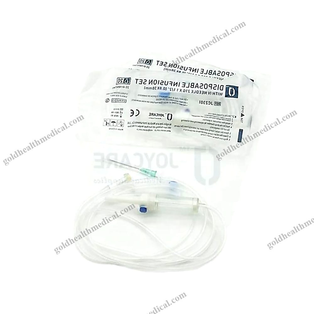 PP Medical Disposable IV Infusion Set with Flow Regulator