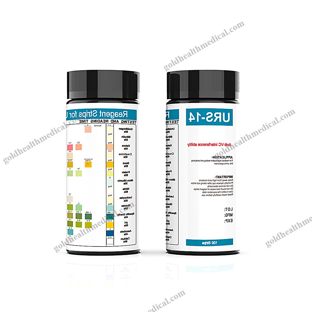 14Parameter Rapid Urine Test Strips for Urinalysis