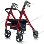 Adjustable Heavyduty Rollator Walker for Rehabilitation Therapy Supplies