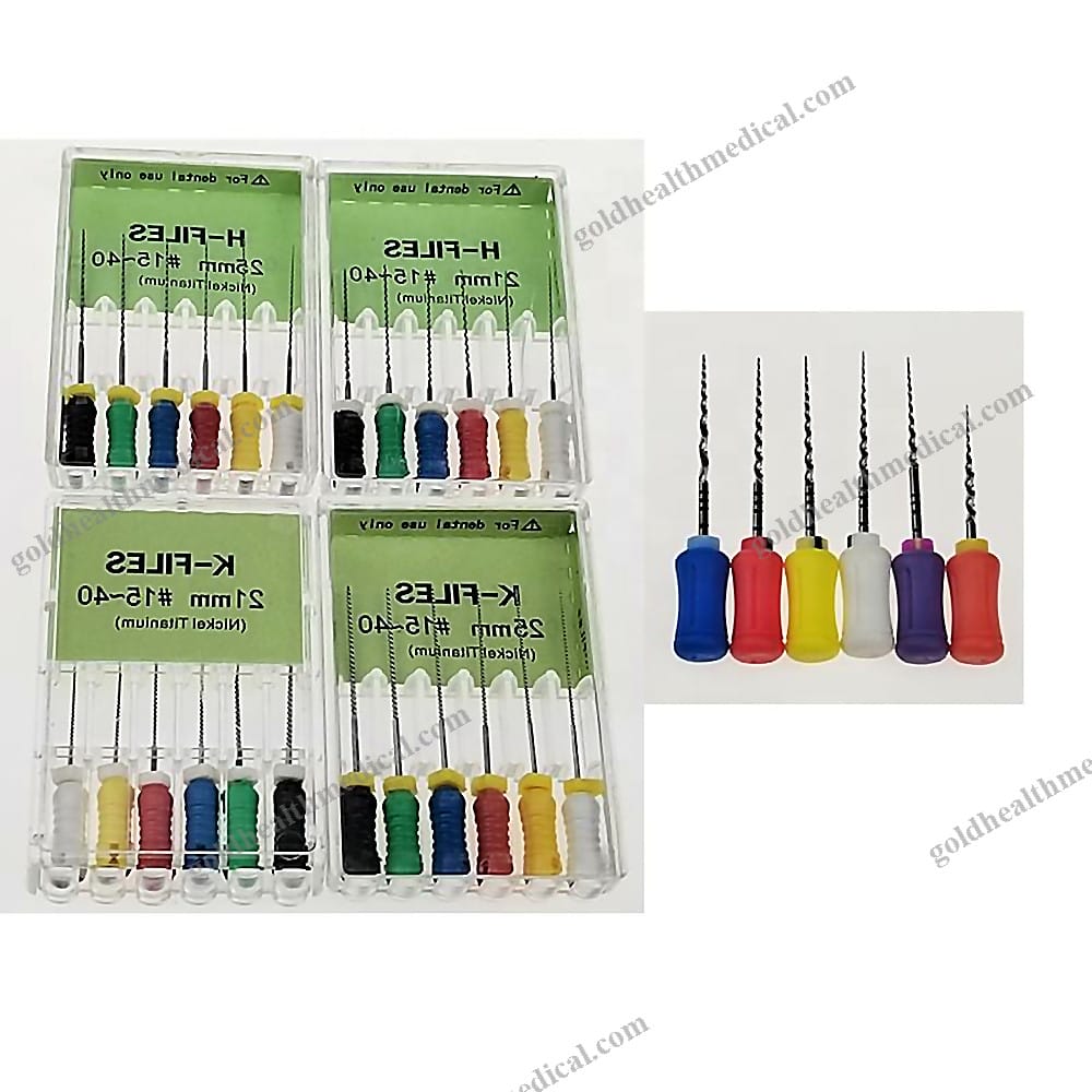 EndoK Files Stainless Steel Rotary