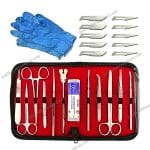 Suture Training Kit for Medical Students Stainless Steel Dissecting Tools
