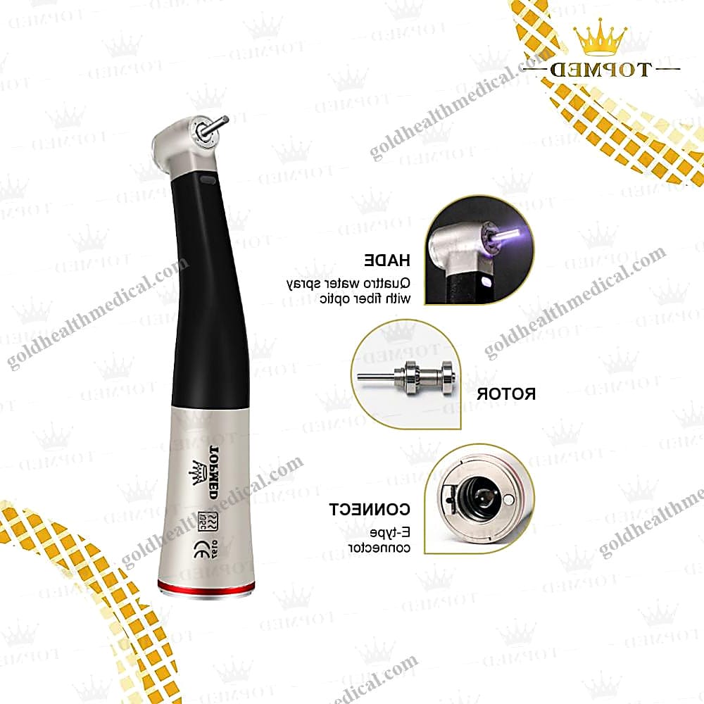 Fiber Optic Dental Handpiece Black 15 4S