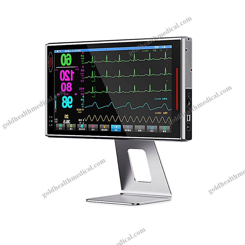 18 Portable Touchscreen Vital Signs Monitor with ECG SpO