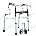 Aluminum Folding Walker with Wheels