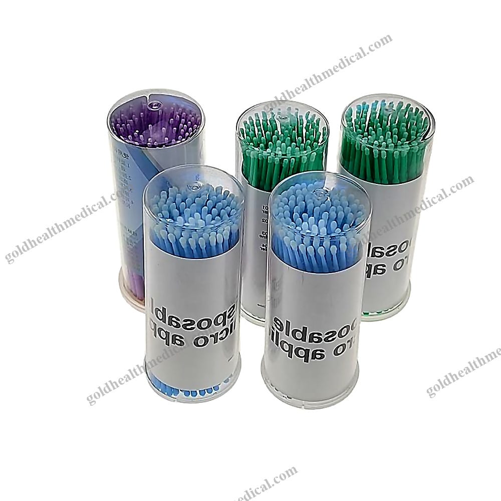 Disposable Micro Brush Applicators for Dental Consumables