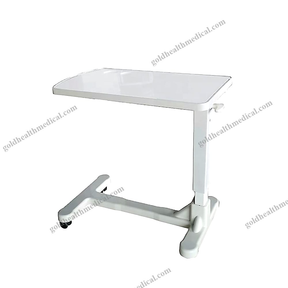 Adjustable Hydraulic Overbed Table