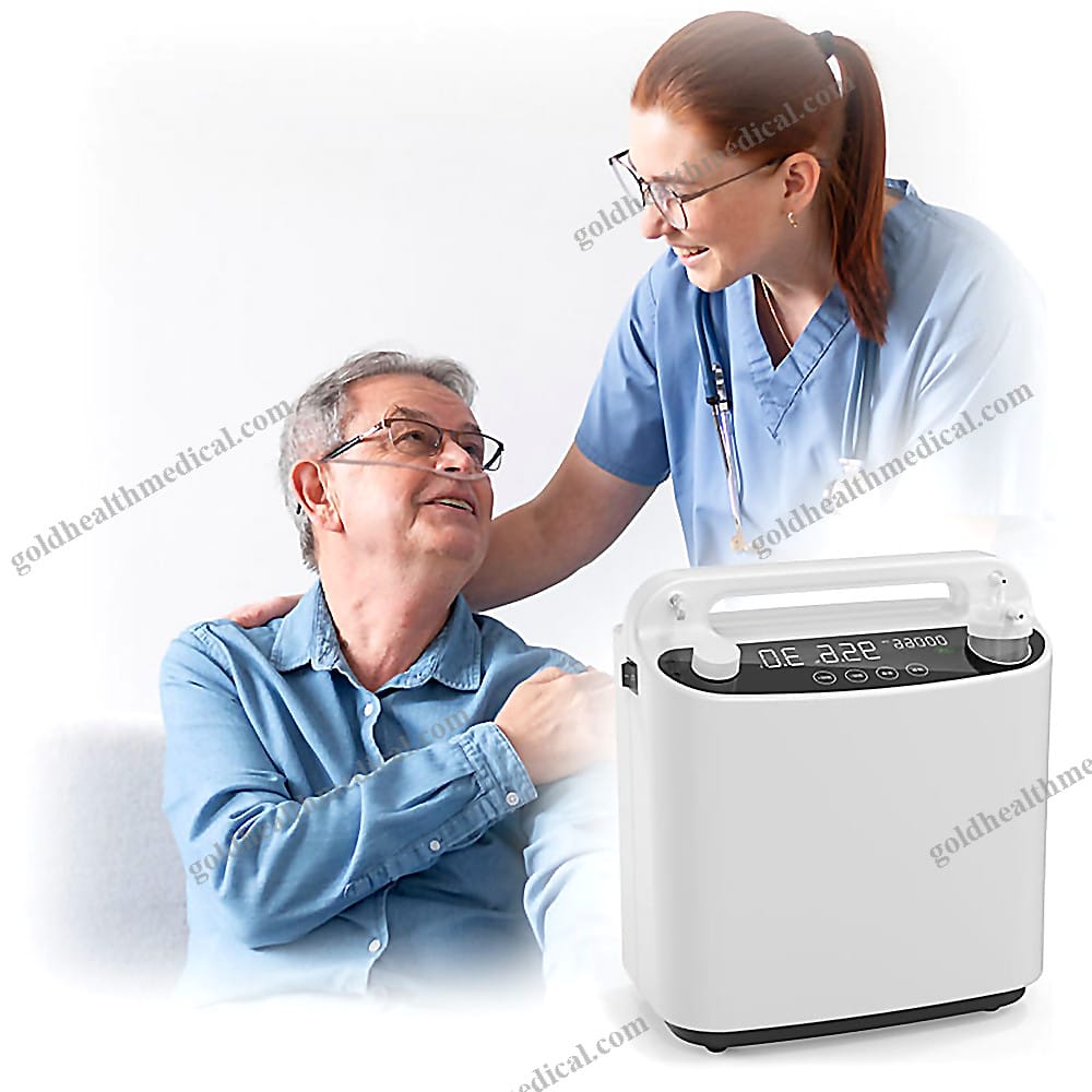 MICiTECH Portable Oxygen Generator 3LPM for Home Use