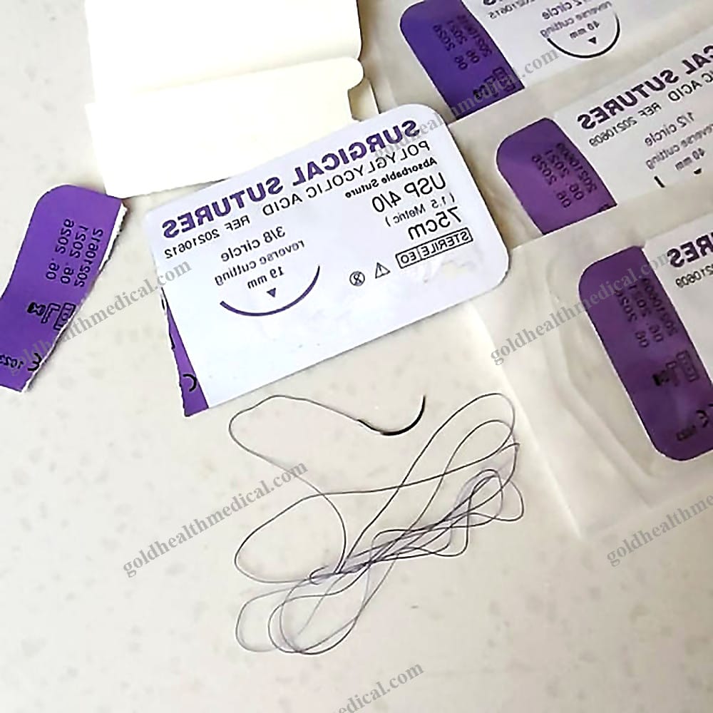 PGA Surgical Suture Thread for Hospital Use