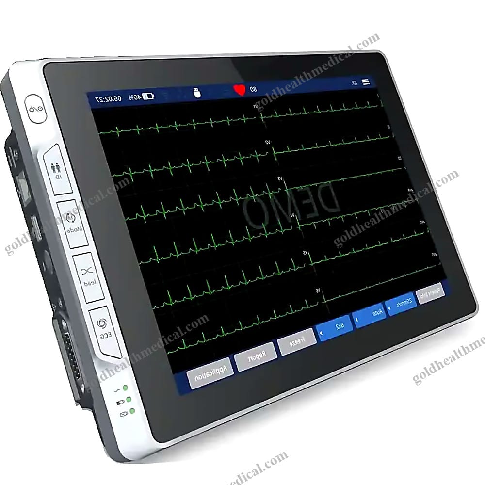 ECG12 Touch Portable 6Channel EKG Machine