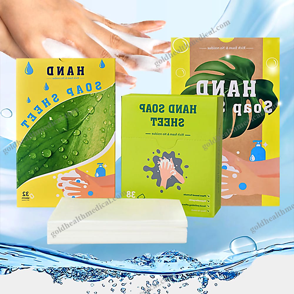 Dissolvable Antibacterial Hand Washing Sheets