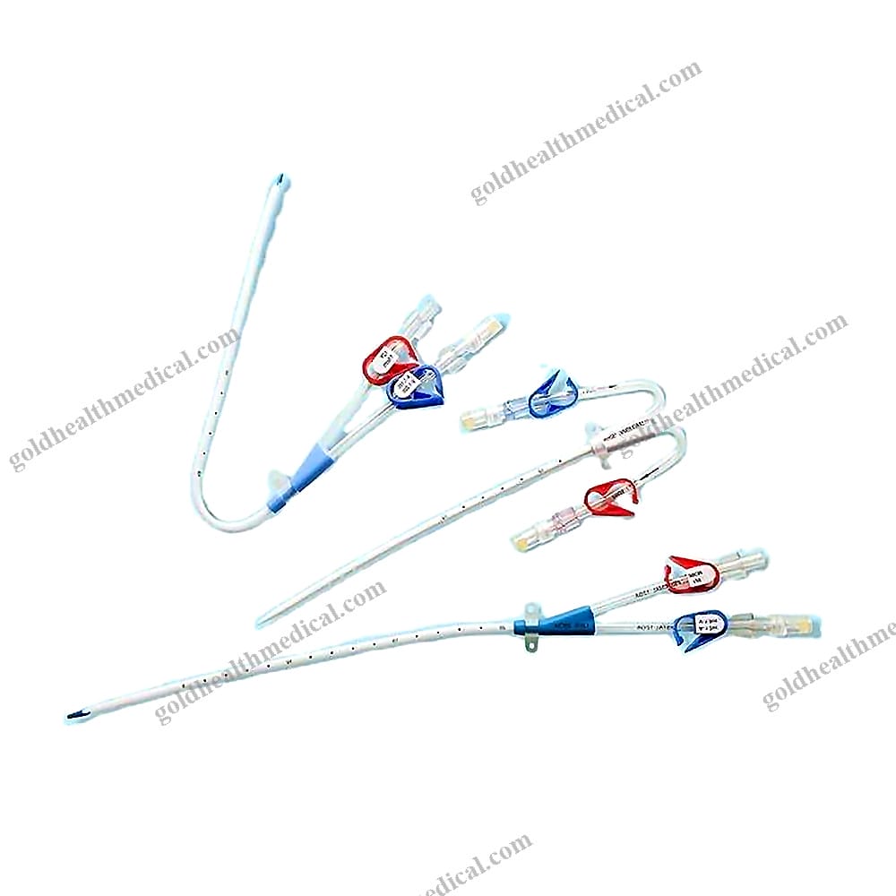 Hemodialysis Catheter Kit with NitinolStainless Steel Guid