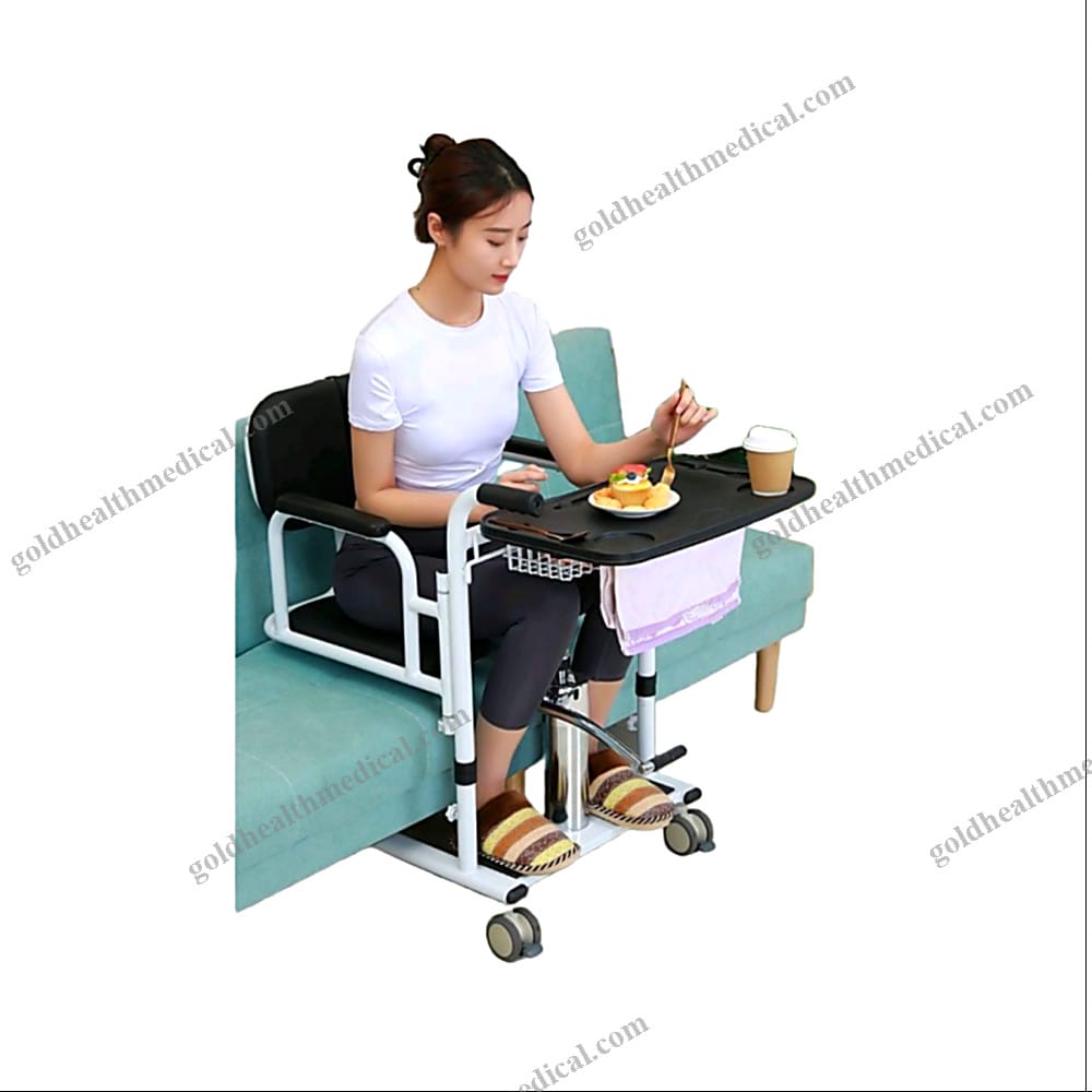 Affordable Nonslip Shower Chair with Padded Seat Holes for Bath