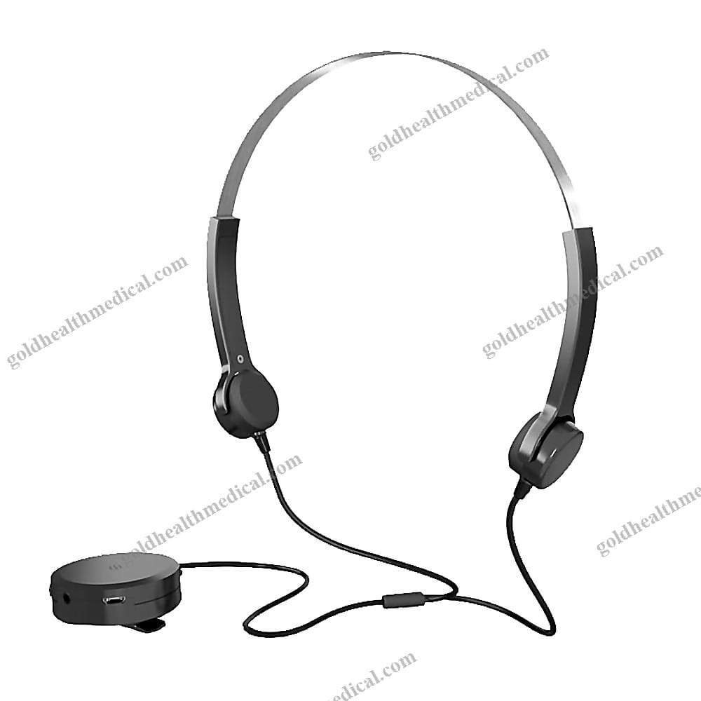 Elderly BTE Rechargeable Hearing Aid with Bone Conduction Technology
