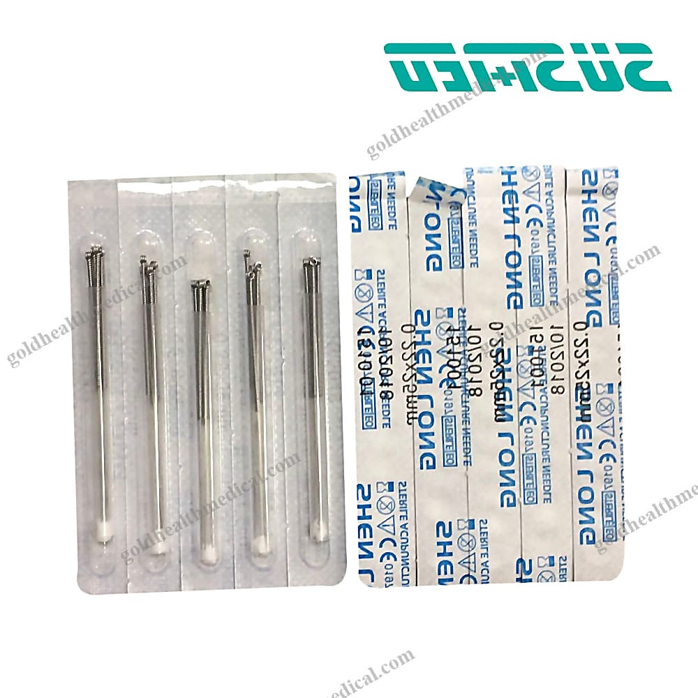 CE ISO Certified Stainless Steel Acupuncture Needle with Sterile Disposable Handle for Chinese