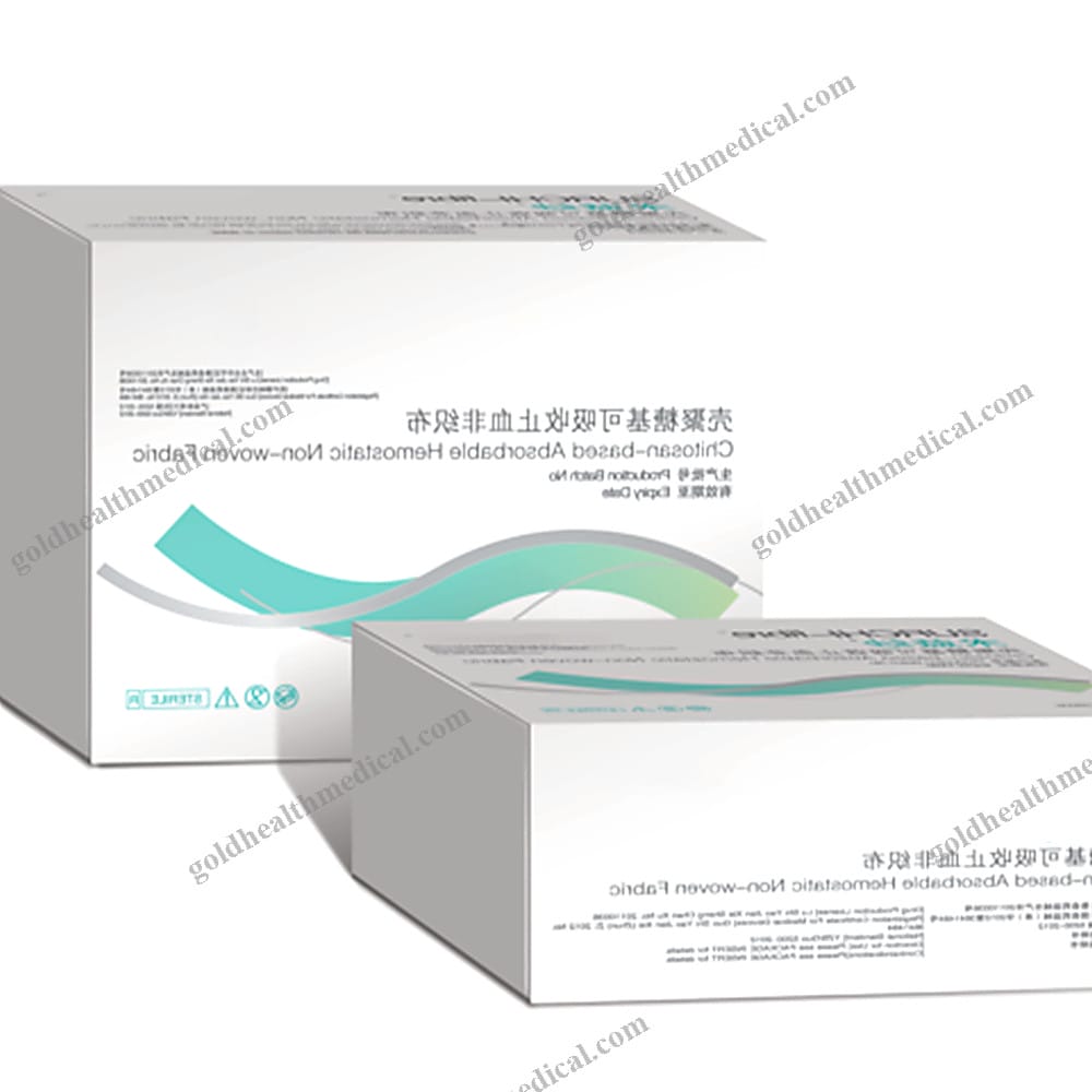 Quick Surgical Hemostatic Gauze Safe Absorbable Gauze