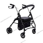 EasyTake 4Wheel Folding Rollator Walker with Seat