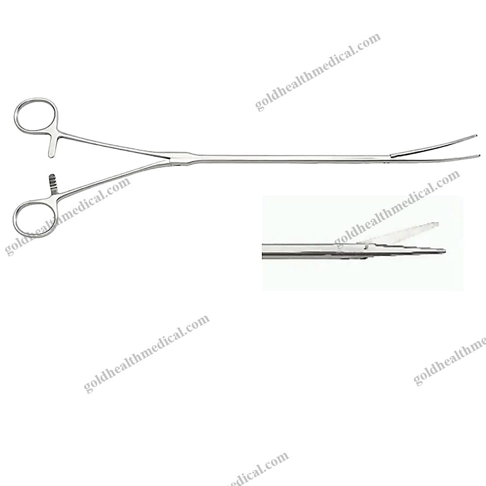 Durable Stainless Steel Curved Dissector Forceps for Thoracic Surgery ...