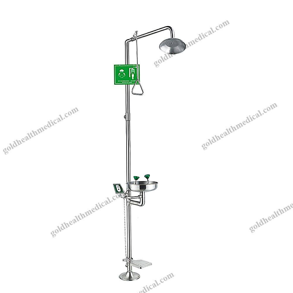 Stainless Steel Emergency Shower Eyewash Station EW110
