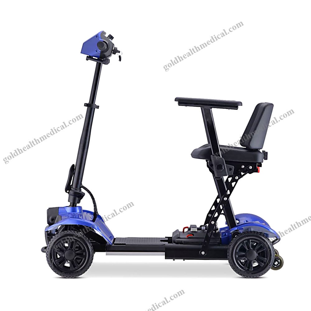 Lightweight 4Wheel Folding Electric Mobility Scooter for Disabled Users