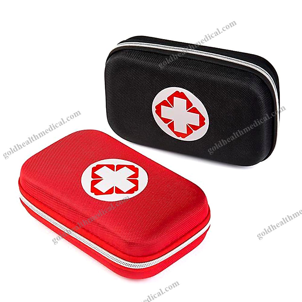 79 PCS Mini PU First Aid Kit for Home Outdoor Use